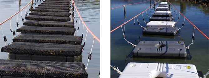 OyFloat floats for oyster farming